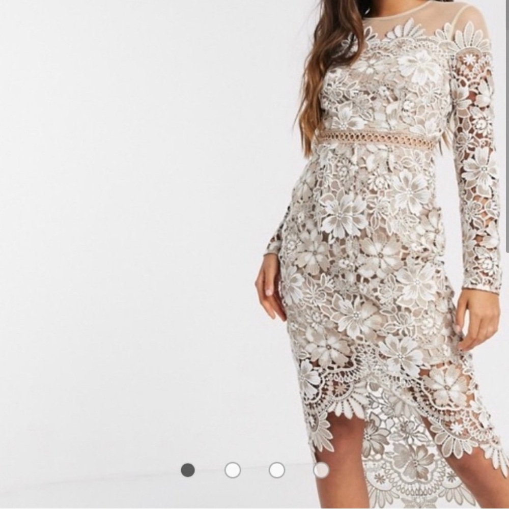 White lace dress NWOT